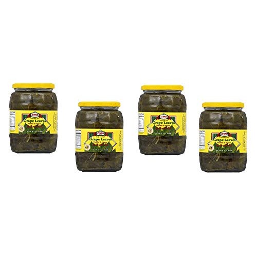 Ziyad Grape Leaves - Pack Of 4 Jars - 16Oz/454G - Tender Leaves