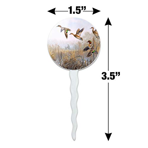 GRAPHICS & MORE Green-Winged Teal Ducks Taking Flight Hunters Hu...