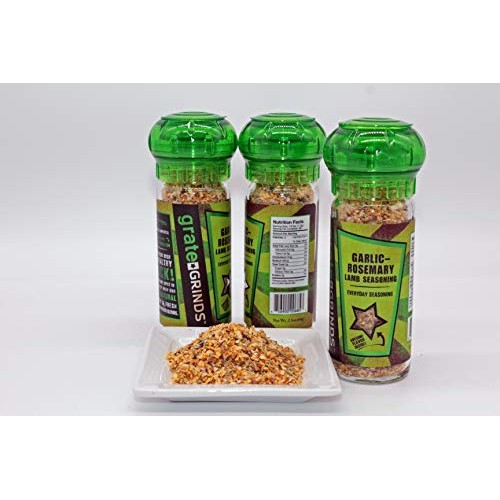 Grate Grinds Garlic Rosemary Lamb Seasoning In An Easy To Use 4