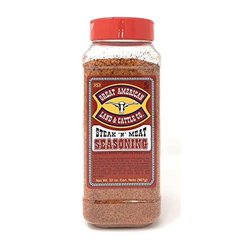 Great American Land And Cattle Co. Steak &Amp; Meat Seasoning 32 Oz.