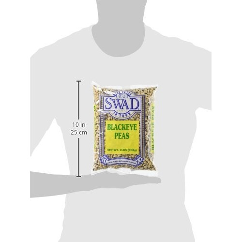 Great Bazaar Swad Black Eye Peas Beans, 2 Pound
