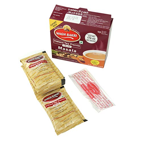 Great Bazaar Wagh Bakri Instant Masala Chai Tea, 260 Gram