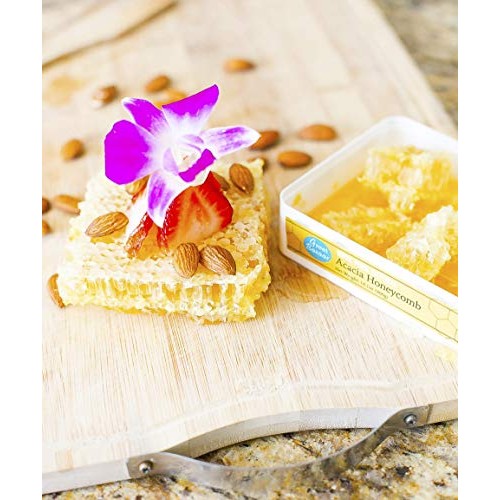 Taj Gourmet All Natural Raw Honeycomb Acacia Honey Comb, 200G 7