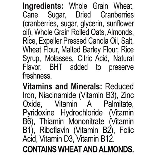 Post Great Grains Cranberry Almond Crunch Whole Grain Cereal 14