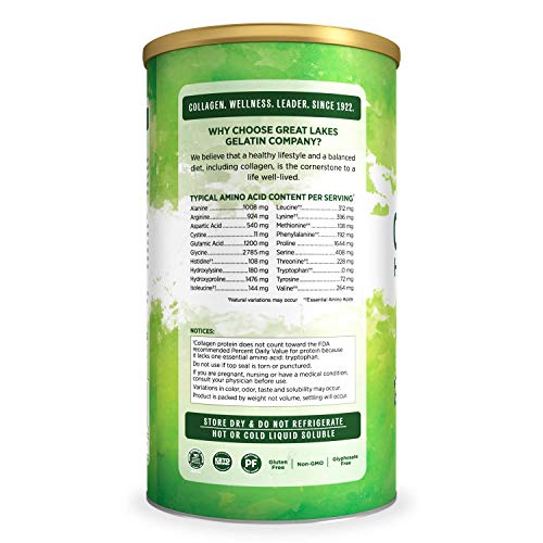 Great Lakes Gelatin, Collagen Hydrolysate, Unflavored Beef Prote
