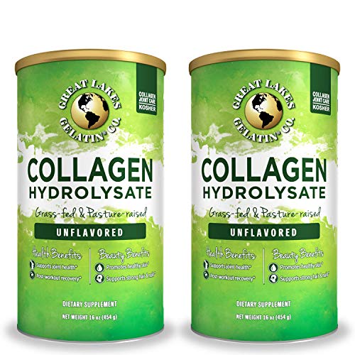 Great Lakes Gelatin, Collagen Hydrolysate, Unflavored Beef Prote