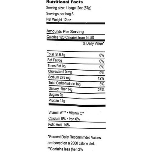 Great Low Carb Bread Co. - Multigrain Bagels - 3 Bags