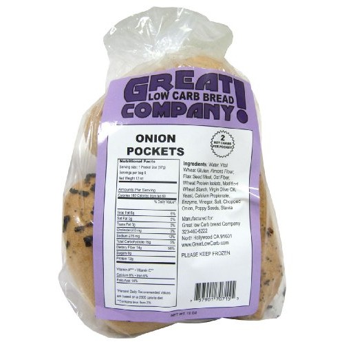 Great Low Carb Bread Co. - Onion Pockets