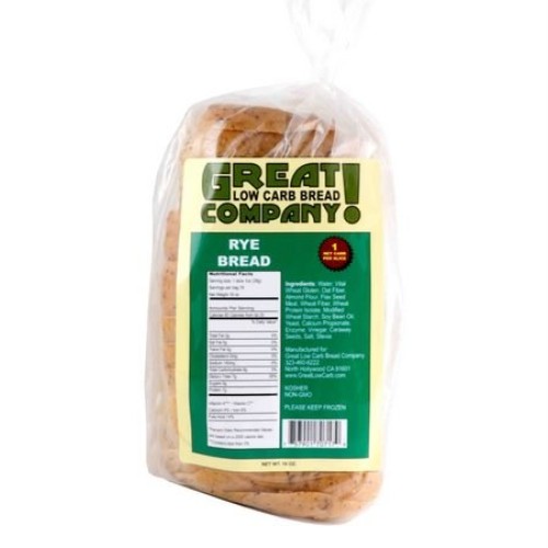 Great Low Carb Bread Co. - Rye - 3 Loaves