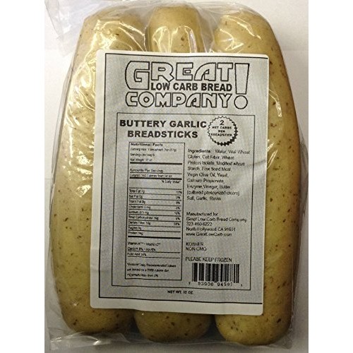 Great Low Carb Garlic Buttery Breadsticks