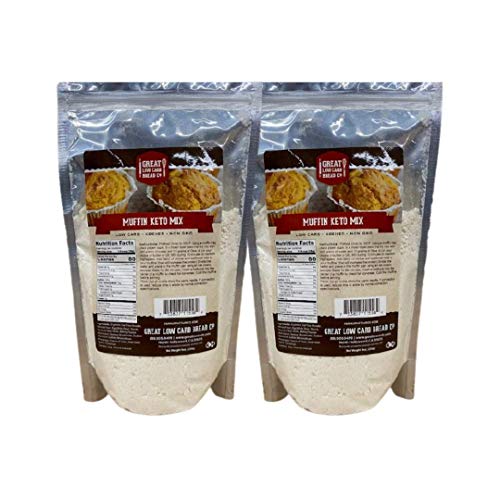 Keto Muffin Mix 9Oz Pack Of 2 By Glcb Co | Just 5G Net Carbs Per