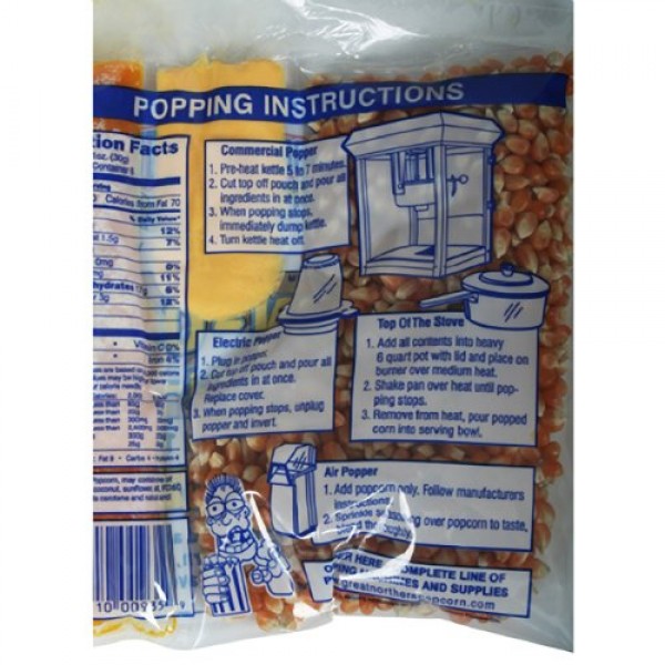 Great Northern Popcorn Premium 6 Ounce Popcorn Portion Packs, Ca...