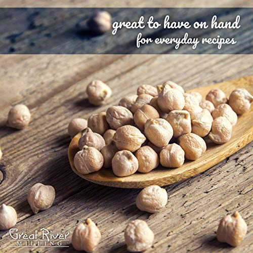 Great River Milling, Garbanzo Beans, Non-Organic, 25 Ounces Pac