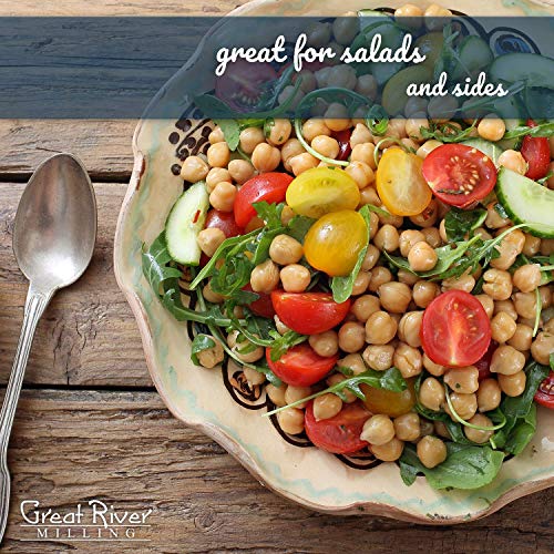 Great River Milling, Garbanzo Beans, Non-Organic, 25 Ounces Pac