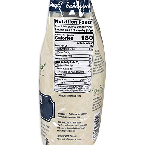 Great River Milling, Garbanzo Beans, Non-Organic, 25 Ounces Pac