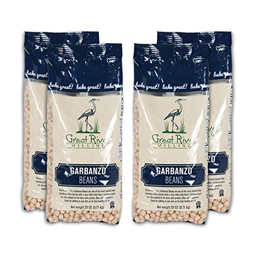 Great River Milling, Garbanzo Beans, Non-Organic, 25 Ounces Pac