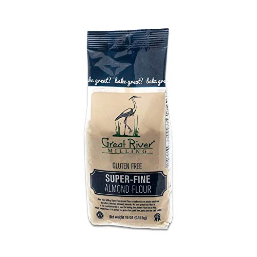 Great River Milling Super Fine Almond Flour, Non-Organic, 16 Oz