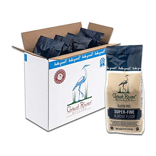 Great River Milling Super Fine Almond Flour, Non-Organic, 16 Oz