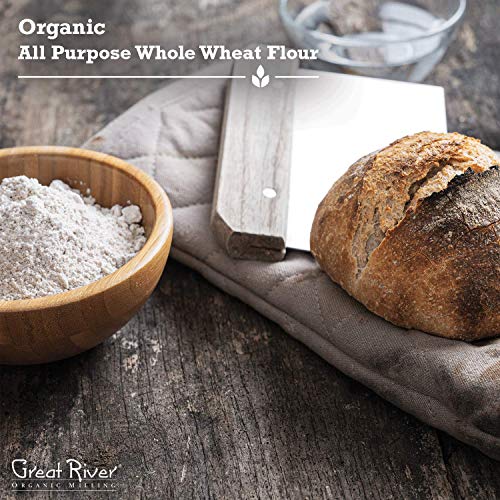 Great River Organic Milling, Bread Flour Blend, All Purpose Whol