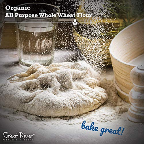 Great River Organic Milling, Bread Flour Blend, All Purpose Whol