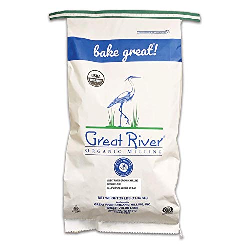 Great River Organic Milling, Bread Flour Blend, All Purpose Whol