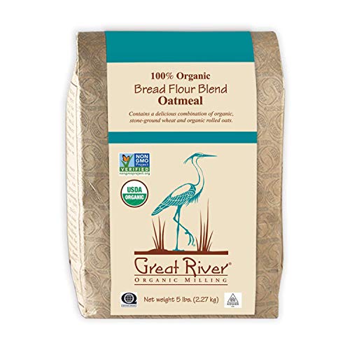 Great River Organic Milling, Bread Flour Blend, Oatmeal Blend, S