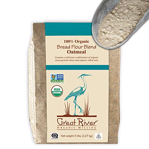 Great River Organic Milling, Bread Flour Blend, Oatmeal Blend, S