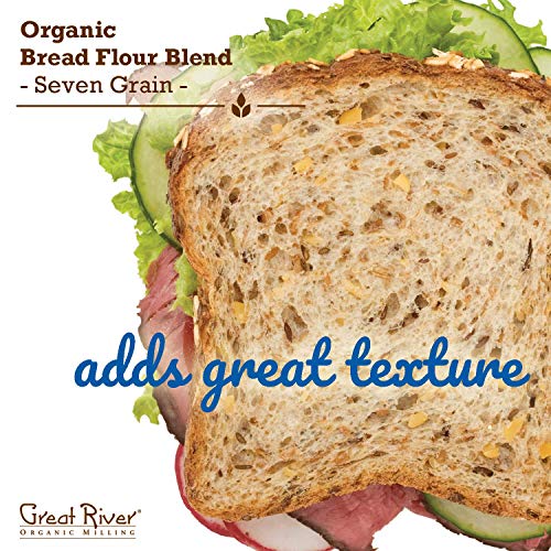 Great River Organic Milling, Bread Flour Blend, Seven Grain Blen