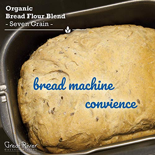 Great River Organic Milling, Bread Flour Blend, Seven Grain Blen