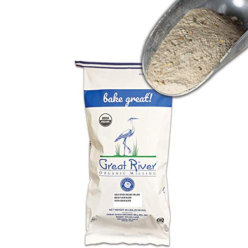 Great River Organic Milling, Bread Flour Blend, Seven Grain Blen