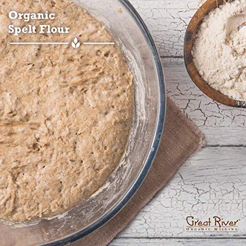 Great River Organic Milling Organic Specialty Spelt Flour, 25-Po