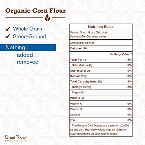 Great River Organic Milling, Specialty Flour, Corn Flour, Stone ...