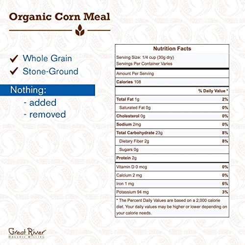 Great River Organic Milling, Specialty Flour, Corn Meal, Stone G...