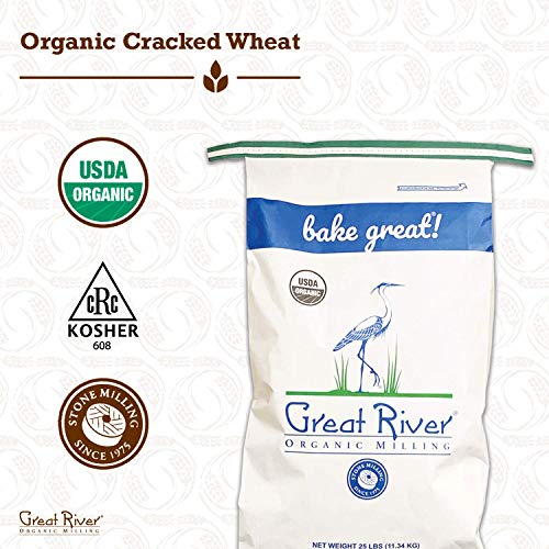 Great River Organic Milling, Specialty Flour, Cracked Wheat, Sto