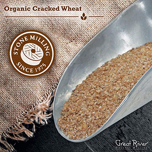 Great River Organic Milling, Specialty Flour, Cracked Wheat, Sto
