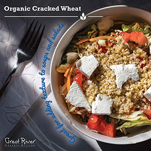 Great River Organic Milling, Specialty Flour, Cracked Wheat, Sto