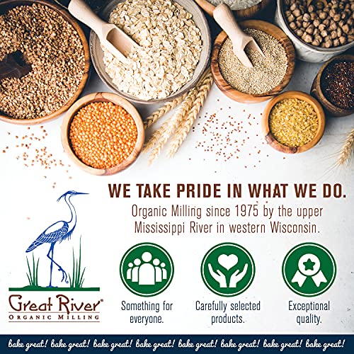 Great River Organic Milling, Specialty Flour, Dark Rye Flour, St...
