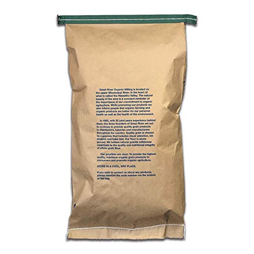 Great River Organic Milling, Whole Grain, Rye Grain, Organic, 25
