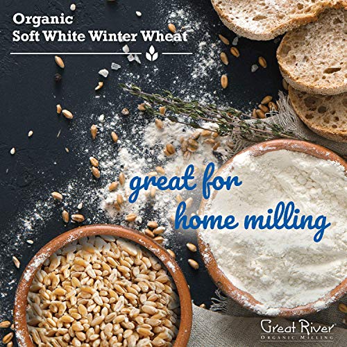 Great River Organic Milling, Whole Grain, Soft White Winter Whea
