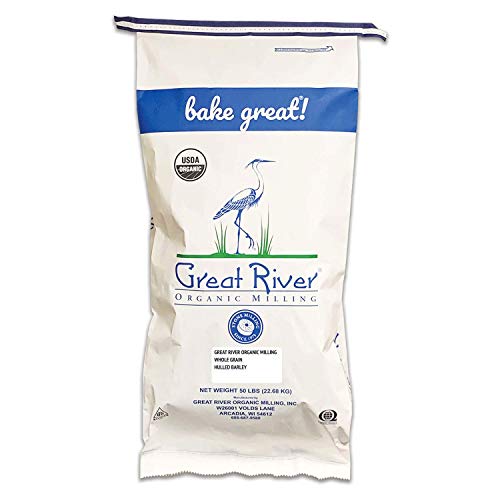 Great River Organic Milling, Whole Grain, Whole Hulled Barley, O