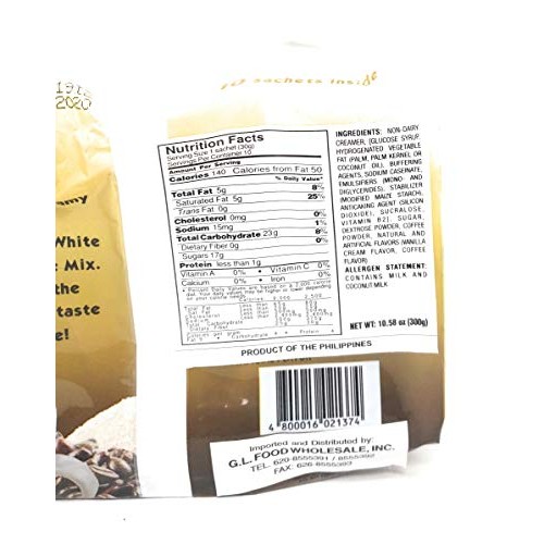 Great Taste White 3-In-1 Coffee Mix Smooth &Amp; Creamy 10.5Oz, 2 Pack