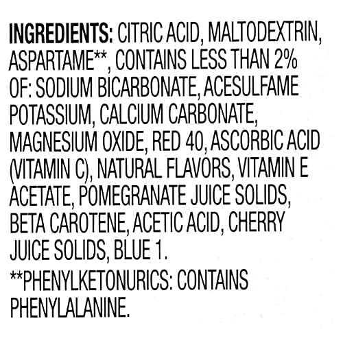 Cherry Pomegranate Antioxidant Drink Mix, Sugar-Free, 0.11 oz, 1...