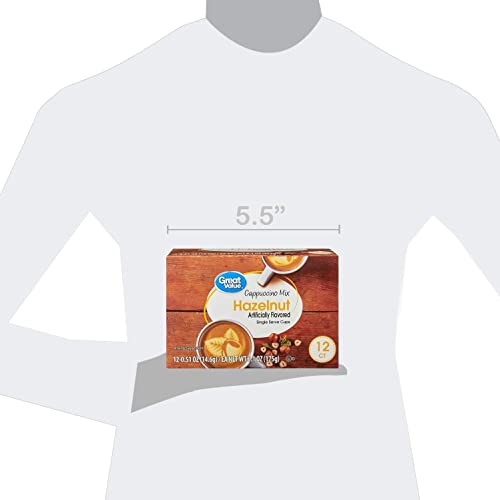 Great Value Cappuccino Coffee and Hot Drink Single Serve Pods, 1... Great Value Cappuccino Coffee and Hot Drink Single Serve Pods, 1...