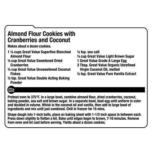 Great Value Superfine Blanched Almond Flour | Perfect For Gluten