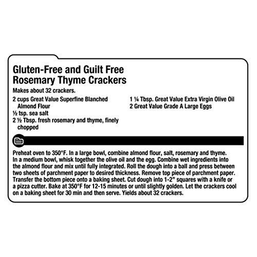 Great Value Superfine Blanched Almond Flour | Perfect For Gluten