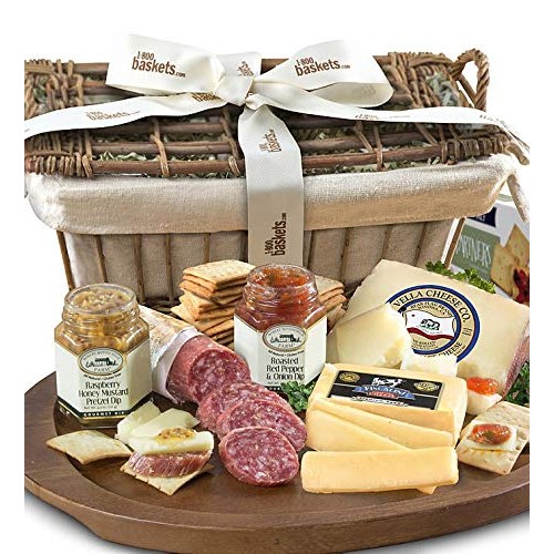 Greatfoods Epicurean Meat And Cheese Premier Gift Basket