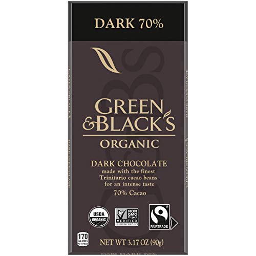 Green &Amp; Black’S Organic Dark Chocolate Bar, 70% Cacao, Easter Ch