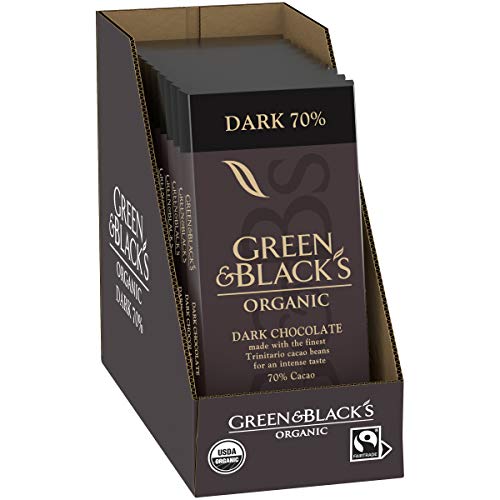 Green &Amp; Black’S Organic Dark Chocolate Bar, 70% Cacao, Easter Ch