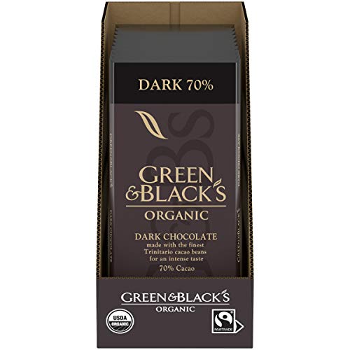 Green &Amp; Black’S Organic Dark Chocolate Bar, 70% Cacao, Easter Ch