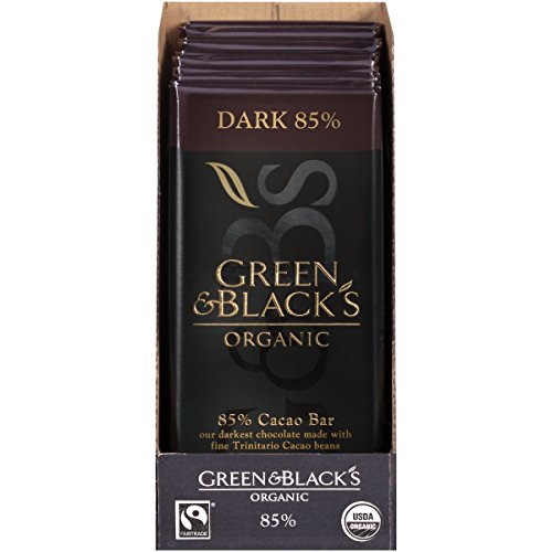 Green &Amp; Blacks Organic Dark Chocolate, 85% Cacao, 3.5 Ounce Pa Green &Amp; Blacks Organic Dark Chocolate, 85% Cacao, 3.5 Ounce Pa